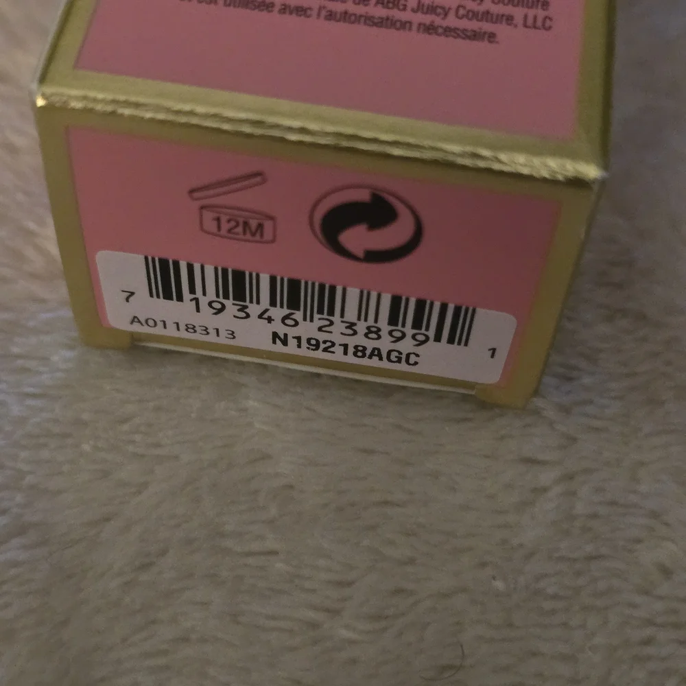 Juicy Couture Metallic Lip Lacquer - Femme Metalle 01 Pink - NIB
